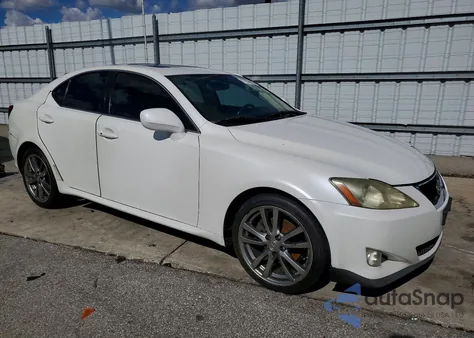 2008 Lexus Is 250 z USA, uszkodzony, nr VIN JTHBK262082076436
